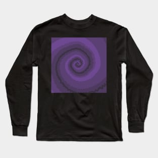 tie dye - dark purple Long Sleeve T-Shirt